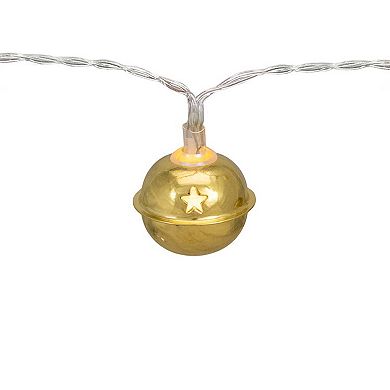 Northlight 5.5-ft. 10-Count LED Christmas Bells Fairy Lights