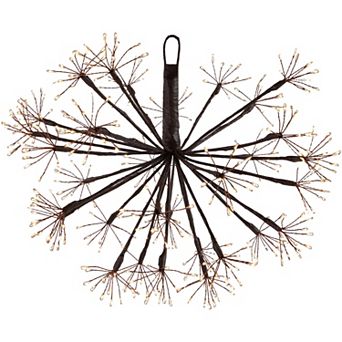 Northlight 12-Inch Pre-Lit LED Christmas Ball Decoration With Warm White Lights