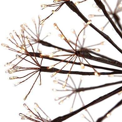 Northlight 12-Inch Pre-Lit LED Christmas Ball Decoration With Warm White Lights