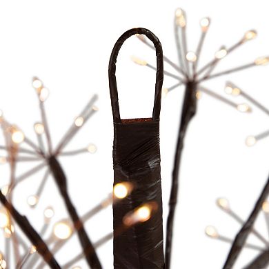 Northlight 12-Inch Pre-Lit LED Christmas Ball Decoration With Warm White Lights