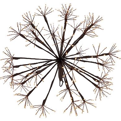 Northlight 12-Inch Pre-Lit LED Christmas Ball Decoration With Warm White Lights