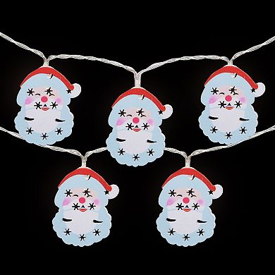 Northlight 4-ft. 10-Count LED Santa Claus Fairy Lights
