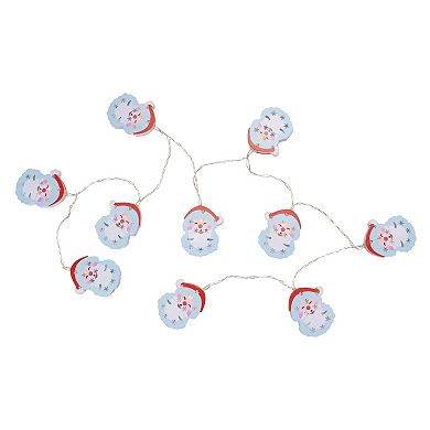 Northlight 4-ft. 10-Count LED Santa Claus Fairy Lights