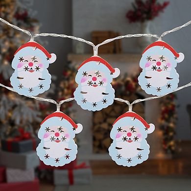 Northlight 4-ft. 10-Count LED Santa Claus Fairy Lights