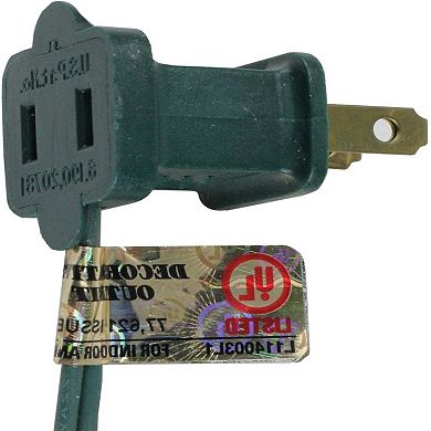 Northlight 25 ct 24 ft. Green Wire Transparent C9 Christmas String Lights