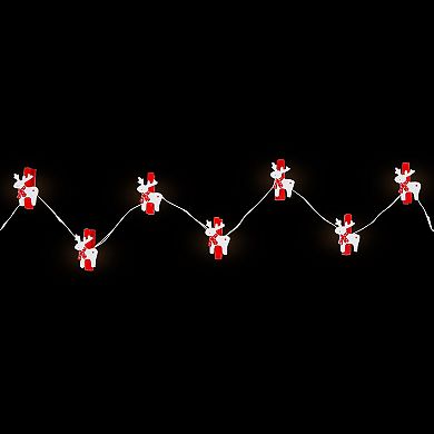 Northlight 5.25-ft 10-Count LED Mini Reindeer Fairy Lights