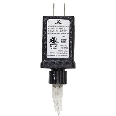 Northlight 8-in. LED Lighted Silver Wired Christmas Hanging Ball Decoration