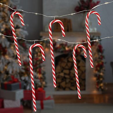Northlight 3-ft. 10-Count LED Micro Fairy Candy Cane Lights