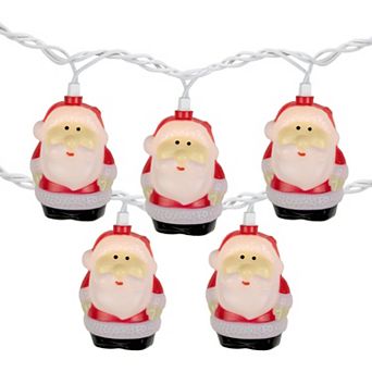 Northlight 10 pc Santa Claus Christmas Lights