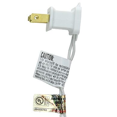 Northlight Star Shaped Icicle Christmas Lights - 7' White Wire - 6-pk.