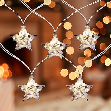 Northlight 6.25-ft. 10-Count LED Star Christmas Lights