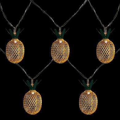 Northlight 10-pk. LED Pineapple String Lights on Clear Wire