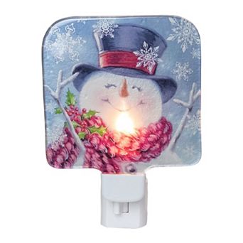 Northlight Snowman Christmas Night Light
