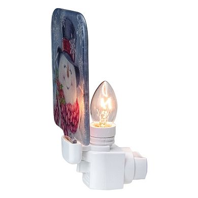 Northlight Snowman Christmas Night Light
