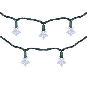 Northlight 10 pc LED Star Shaped Christmas String Lights