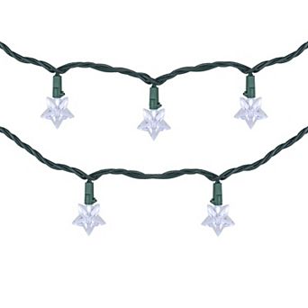 Northlight 10 pc LED Star Shaped Christmas String Lights
