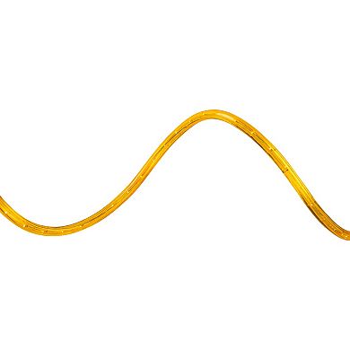 Northlight Gold Incandescent Flexible Outdoor Christmas Rope Lights 18-ft.