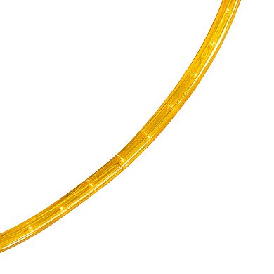 Northlight Gold Incandescent Flexible Outdoor Christmas Rope Lights 18-ft.