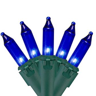Northlight 50 ct 10-ft. Green Wire Mini Christmas Light Set