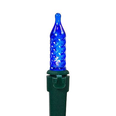 Northlight 50-pc. Battery Operated LED M5 Faceted Christmas Lights