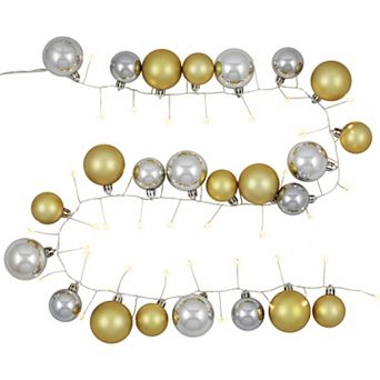 Northlight 3.75-ft. 5-Count Ornament String Light Christmas Garland