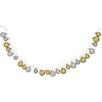 Northlight 3.75-ft. 5-Count Ornament String Light Christmas Garland