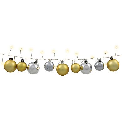 Northlight 3.75-ft. 5-Count Ornament String Light Christmas Garland
