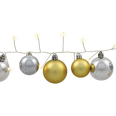 Northlight 3.75-ft. 5-Count Ornament String Light Christmas Garland