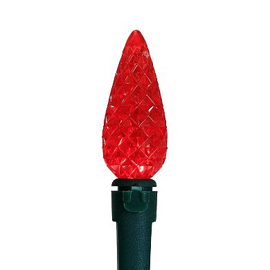 Northlight 15.75-ft. 50-Count Battery-Operated LED Faceted Christmas Lights