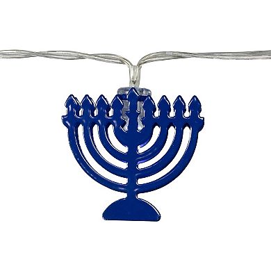 Northlight 5-ft. 10-Count Menorah Hanukkah String Light Set
