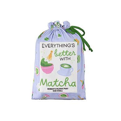 Women's "Matcha" Pull-On PJ Pant In Bag