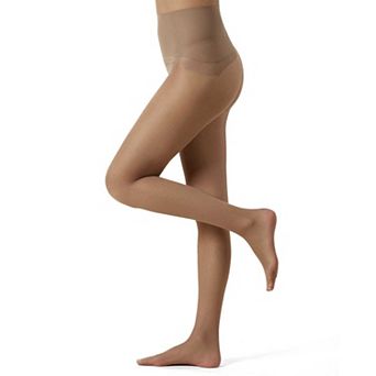 Women's Crystal Sheer Seamless Top 12-Denier Pantyhose