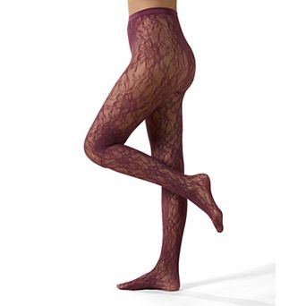 Women's "Blooming Floral" Fashion Net Tights