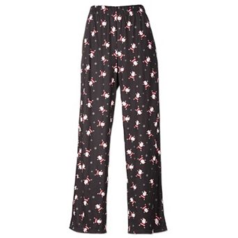 Women's "Tossed Santa" Pull-On PJ in a Bag