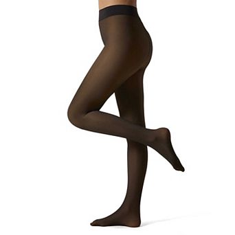 Women's Sheer Illusion Fleece-Lined 80-Denier Thermal Tights