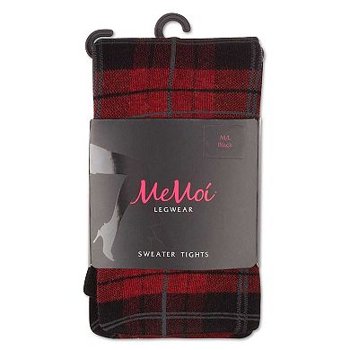Women's Cozy "4 Ever Plaid" Sweater Tights