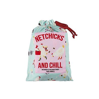 Women's "Netchicks" Pull-On PJ Pant In Bag
