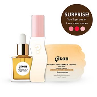 Gisou Haircare and Makeup Birthday Gift Set