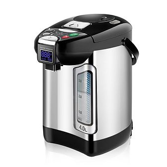 NutriChef Digital Hot Water Dispenser, 4L Instant Water Boiler, Auto Dispense with Safety Lock