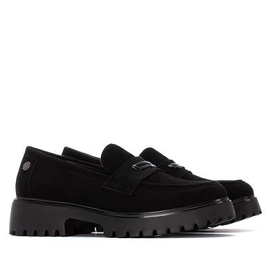 Women's Casual Suede Penny Loafers 173012