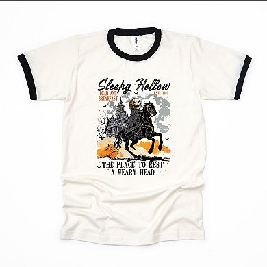Sleepy Hollow Dead and Breakfast - Ringer Tee