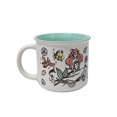 Disney's Ariel Discovery Wax Resist Ceramic Mug