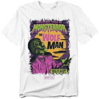 Big & Tall Universal Monsters The Wolfman Graphic Tee