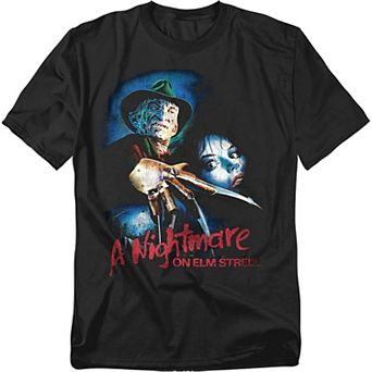 Big & Tall A Nightmare On Elm Street Vintage Graphic Tee