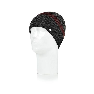 Men's Heat Holders Heatweaver Lined Striped Beanie