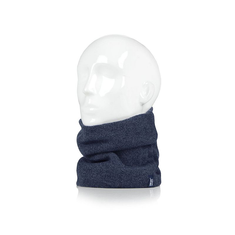 Men's Heat Holders Heatweaver Lined Neckwarmer Scarf, Blue