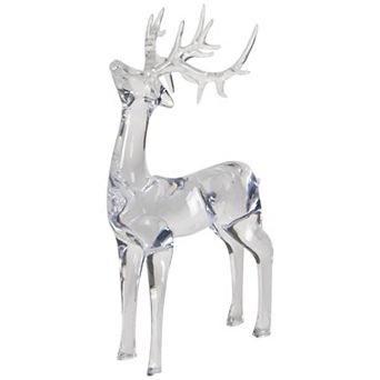 Northlight Standing Acrylic Deer Christmas Decoration 15-Inch