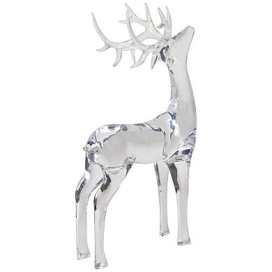 Northlight Standing Acrylic Deer Christmas Decoration 15-Inch