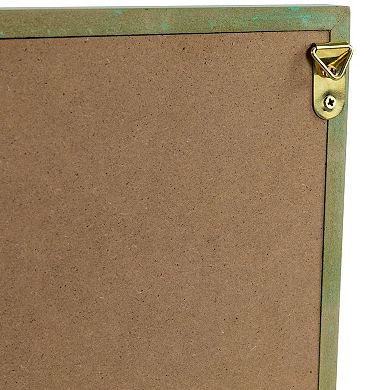 Northlight Framed Happy Holidays Wooden Wall Decor 15.75-Inch