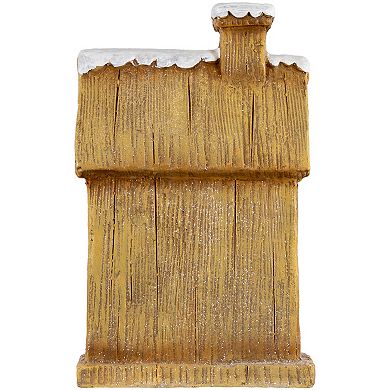 Northlight LED Lighted Peppermint Gingerbread House Christmas Decoration 14-Inch